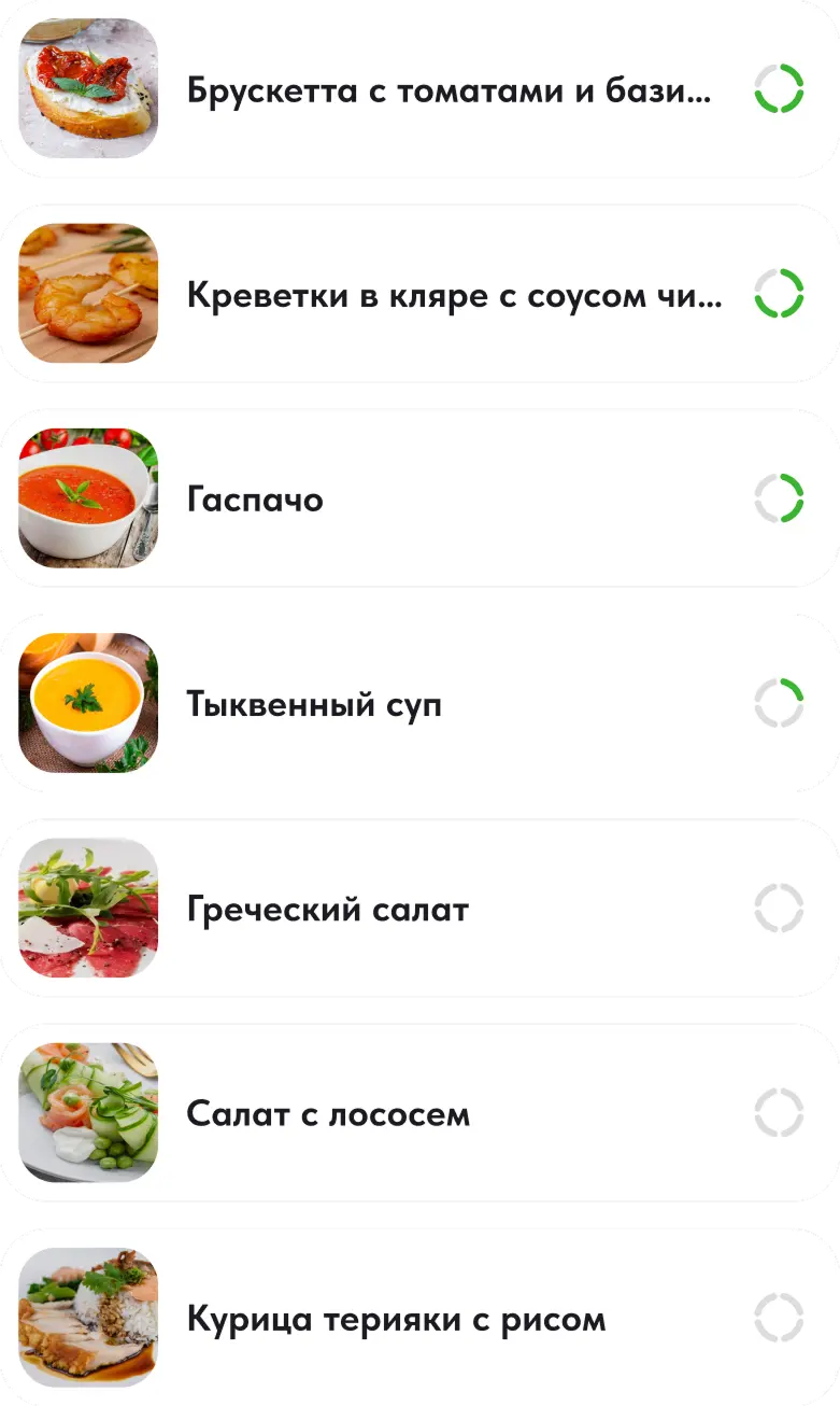 Прогресс изучения